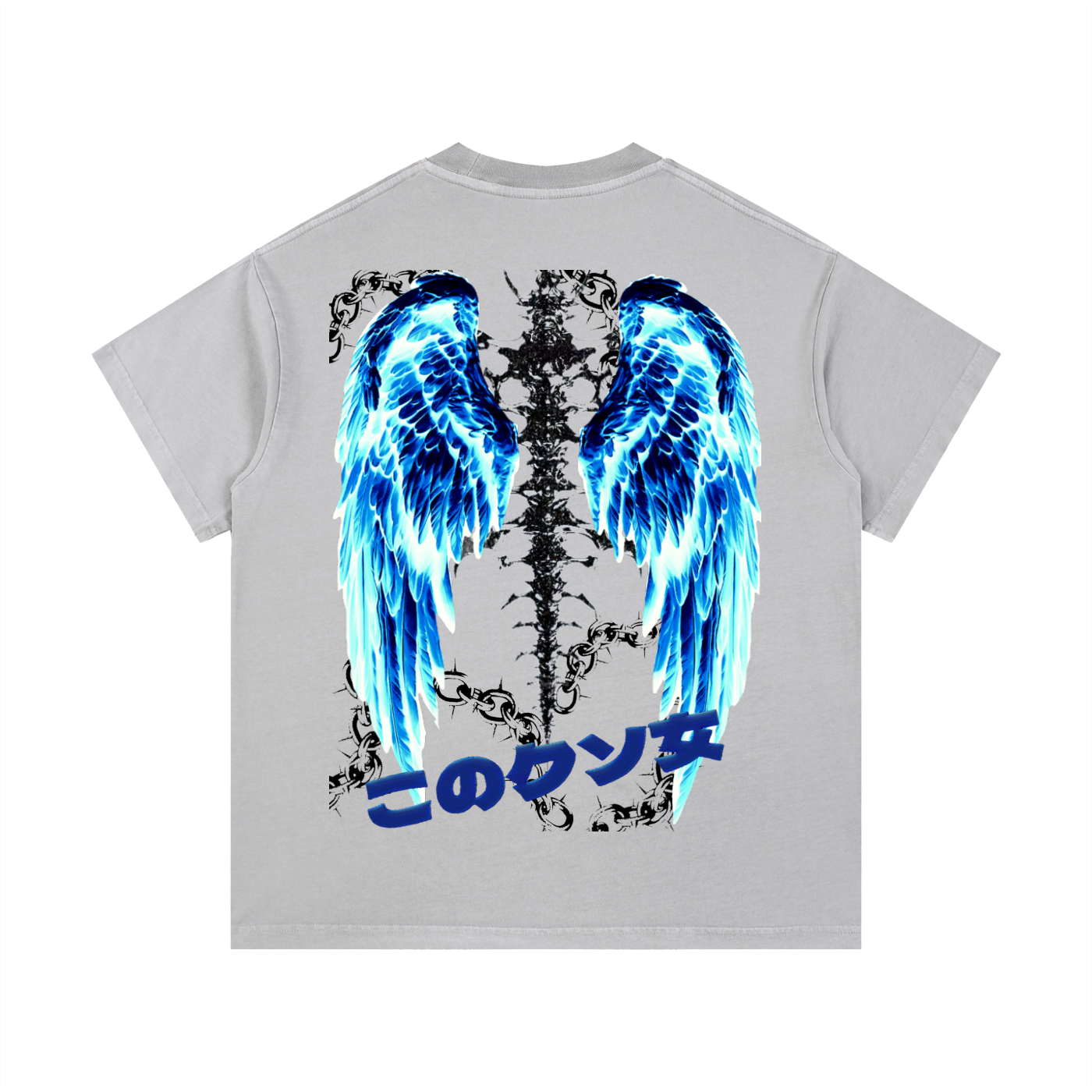 Tiger wings Vintage Wash Cotton T-Shirt